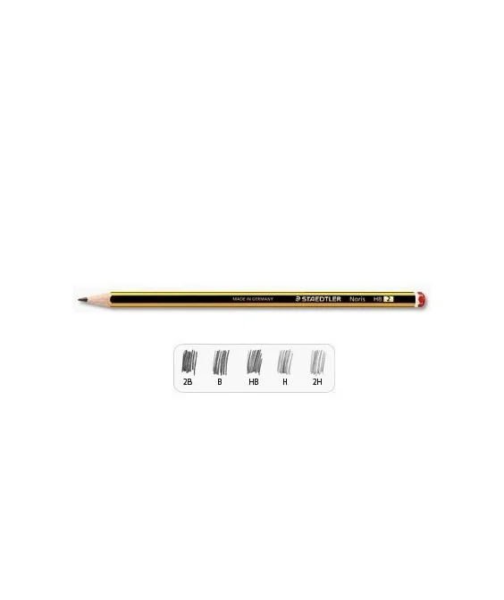 Lápis de Carvão Noris Staedtler Nº0 - 2B Lápis de Carvão Noris Staedtler Nº0 - 2B