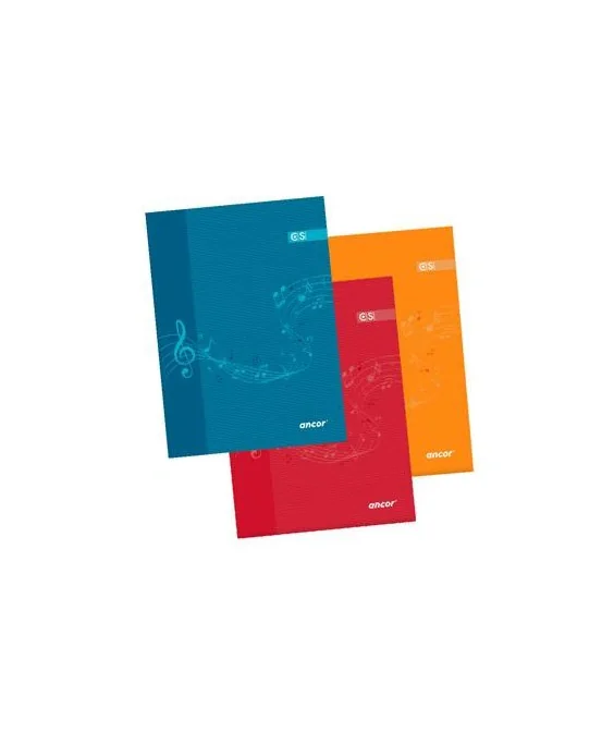 Caderno de Música A4 Ancor Caderno de Música A4 Ancor