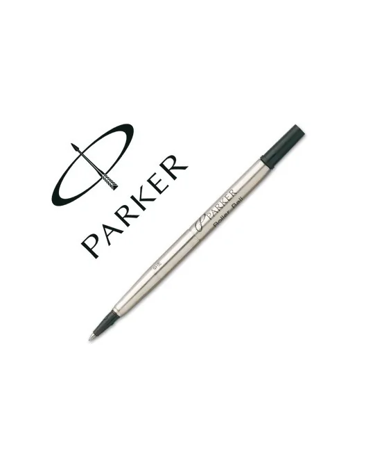 Recarga Roller Ball Parker 0,5mm Fina Preta Recarga Roller Ball Parker 0,5mm Fina Preta