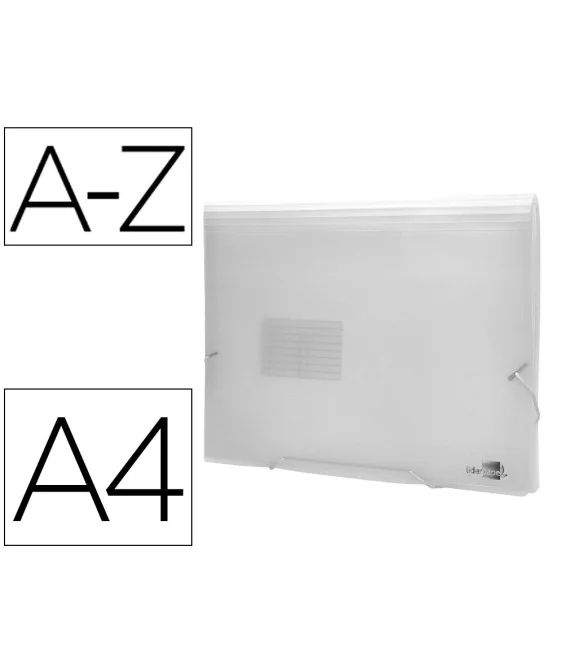 Pasta Classificadora C/Fole Liderpapel A4 Transparente 13 Divisórias Pasta Classificadora C/Fole Liderpapel A4 Transparente 13 Divisórias