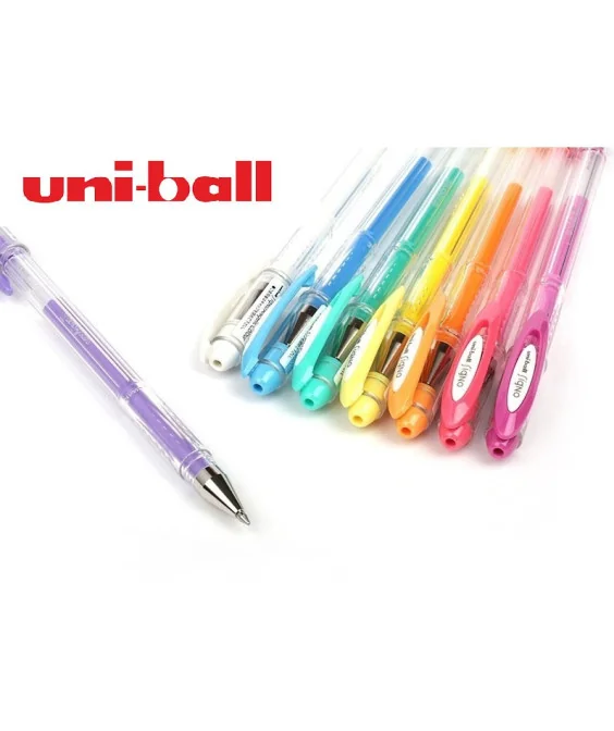 Caneta Uni-ball UM-120 Signo Cores Angelicais Pastel 0,7mm Gel Caneta Uni-ball UM-120 Signo Cores Angelicais Pastel 0,7mm Gel