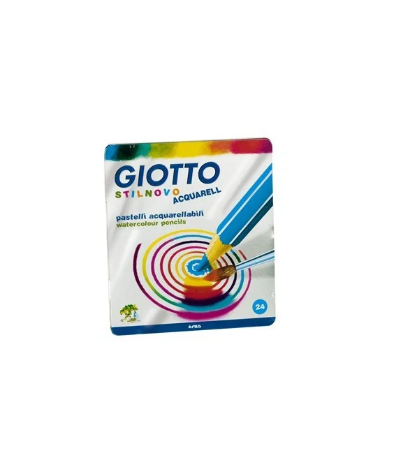 Caixa c/24 Lápis de Cor Giotto Aguarela Stillnovo 255800 Caixa c/24 Lápis de Cor Giotto Aguarela Stillnovo 255800