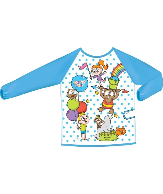 Avental com Mangas para Pinturas Maped Early Age 820310 Avental com Mangas para Pinturas Maped Early Age 820310