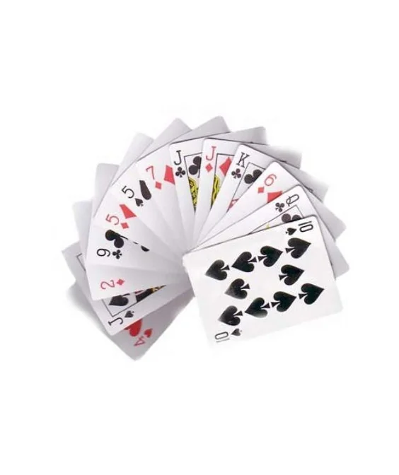 Baralho de Cartas em Cartão Baralho de Cartas em Cartão