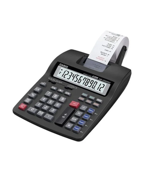 Calculadora de Secretaria Casio HR200RCE com Fita Calculadora de Secretaria Casio HR200RCE com Fita