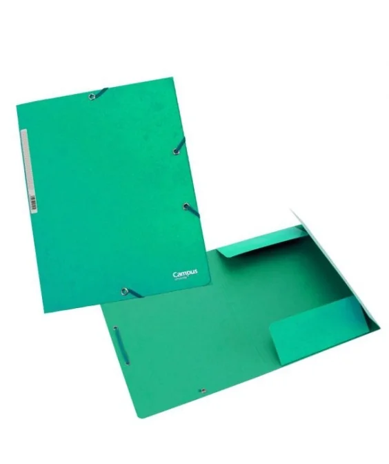 Capa em Cartão c/ Elástico A4+ Plus Verde Capa em Cartão c/ Elástico A4+ Plus Verde