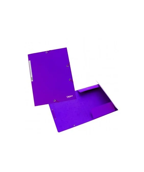 Capa em Cartão c/ Elástico A4+ Plus Violeta Capa em Cartão c/ Elástico A4+ Plus Violeta